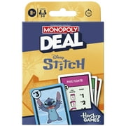 Monopoly Deal: Disney Stitch Edition Card Game, Officially Licensed Disney Game, Kids 8+