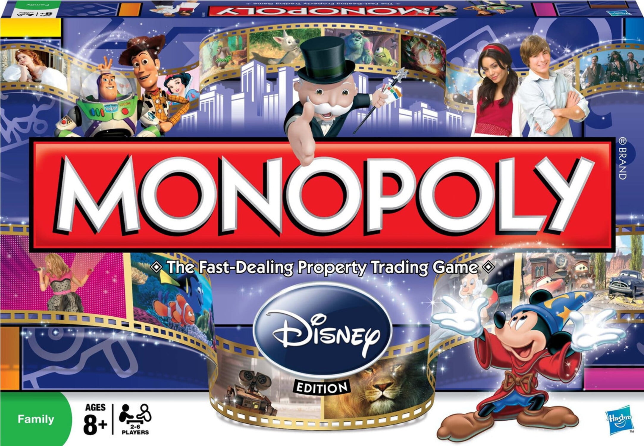 HASBRO Monopoly-Disney Edition 2009, Complete Family Board Game