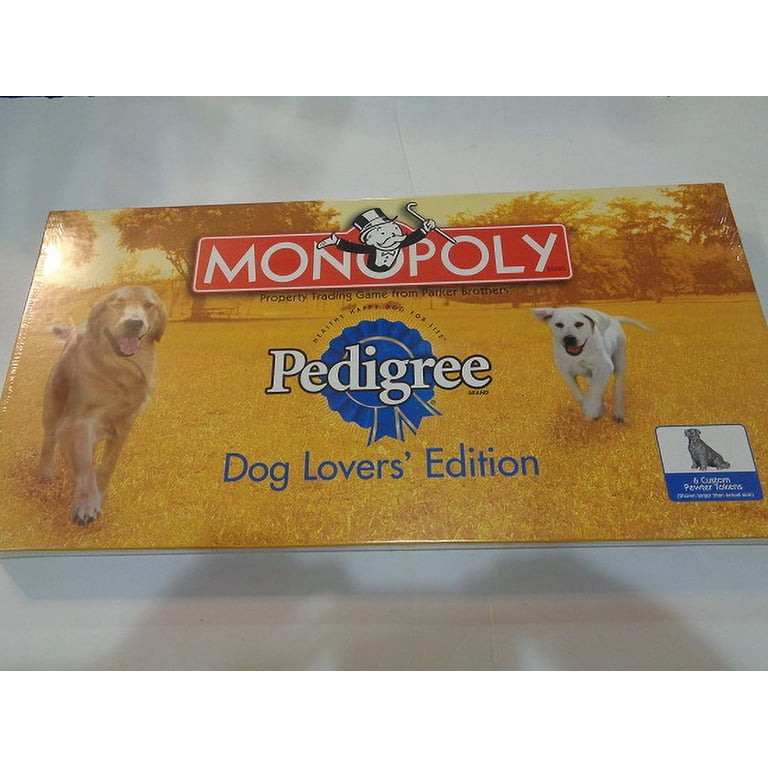Open Box Monopoly Dog Lover's Edition Pedigree Health happy Dog
