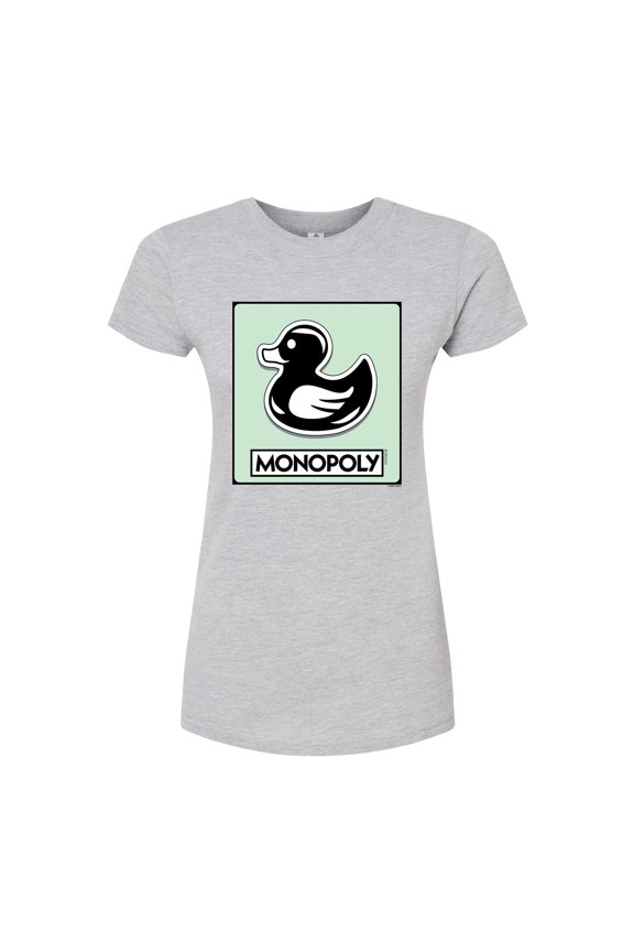 - Duck Token - Juniors Fitted Graphic T-Shirt