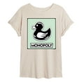 thumbnail image 1 of Monopoly - Duck Token - Women's Oversized Graphic T-Shirt, 1 of 4