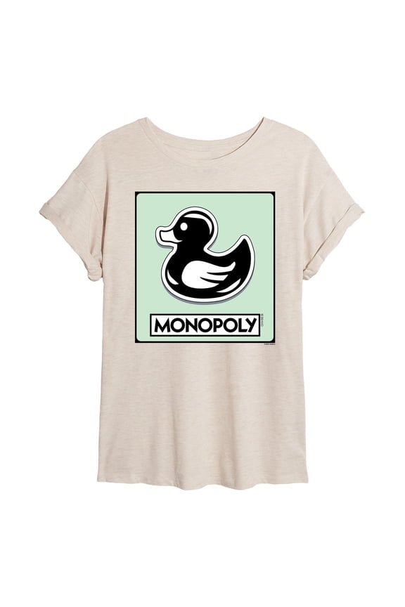 - Duck Token - Women's Oversized Graphic T-Shirt