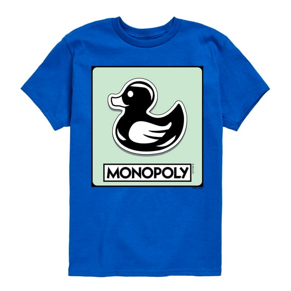 Monopoly - Duck Token - Youth Short Sleeve Graphic T-Shirt