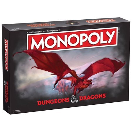 Monopoly Dungeons & Dragons Edition Board Game