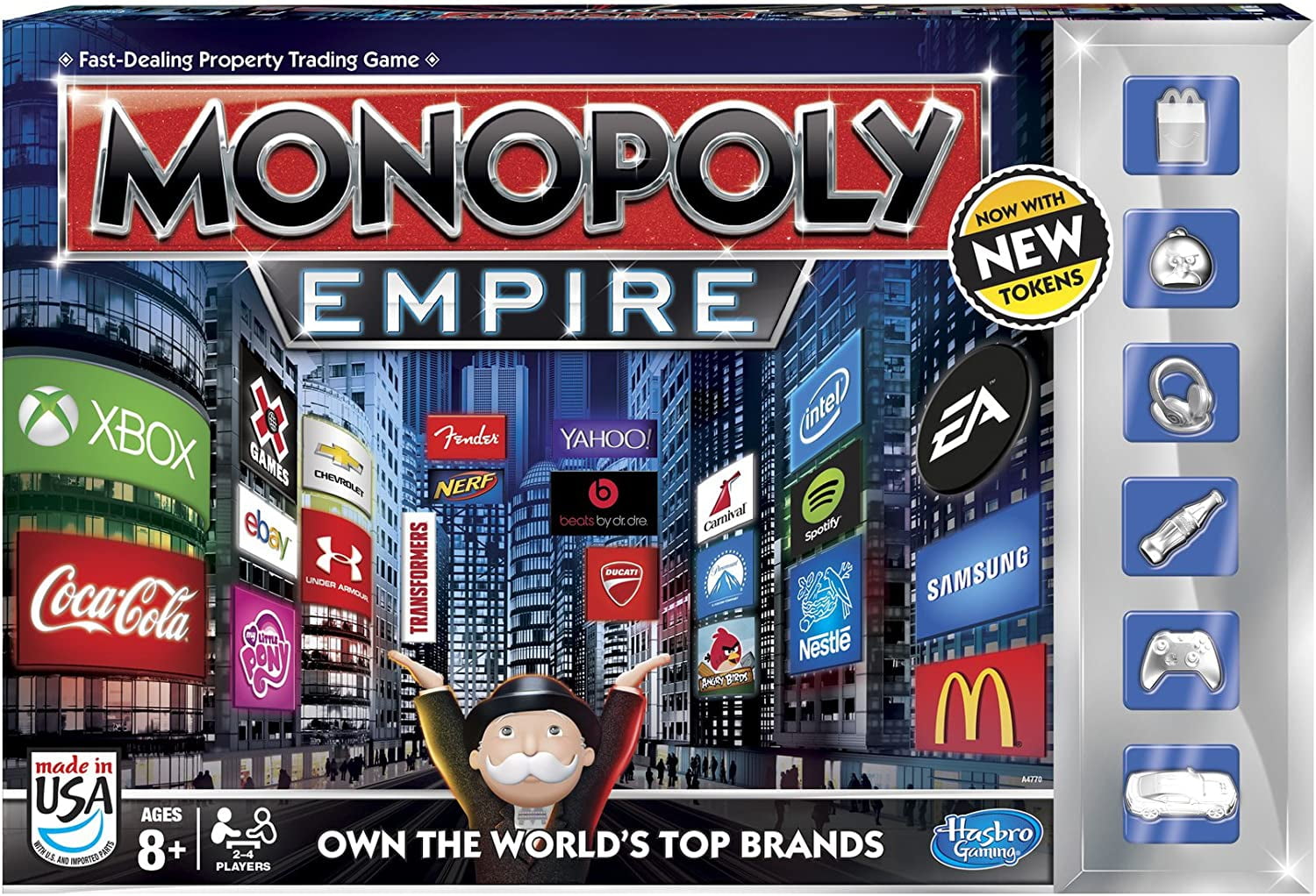 【公式】フジのお歳暮・冬ギフト Board Empire Monopoly Hasbro Game, Billboard 30 Towers, 4 人生ゲーム