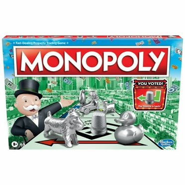 Monopoly Family Board Game For 2 To 6 Players & Kids Ages 8 And Up Includes 8 ( Edition)