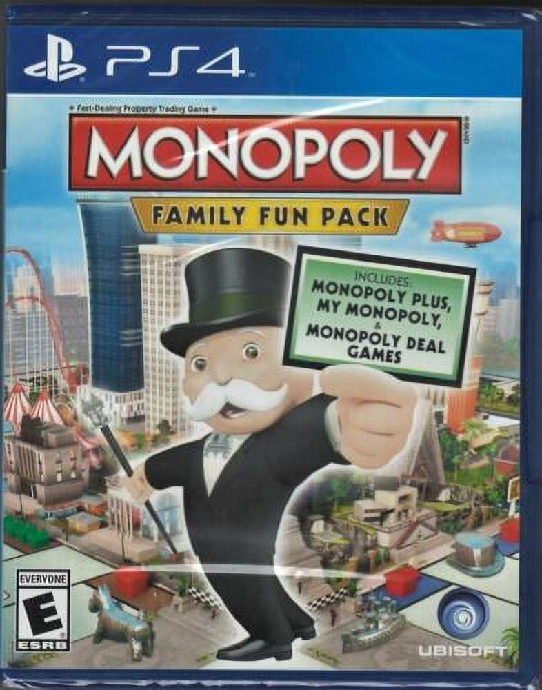 Monopoly Family Fun Pack PS4 (Brand New Factory Sealed US Version ...
