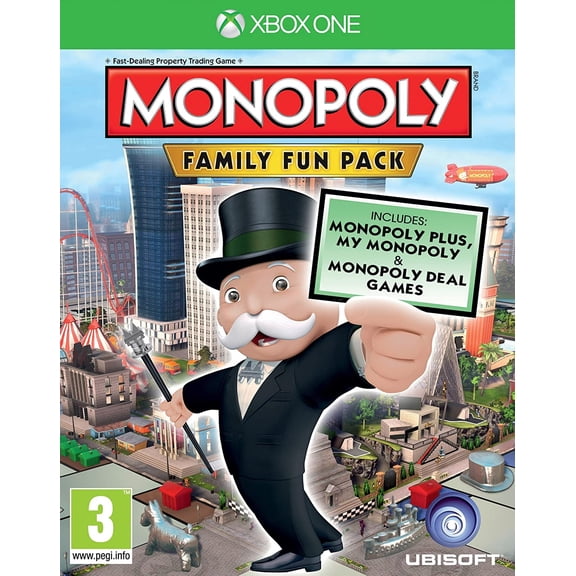 Monopoly Family Fun Pack (Xbox One XONE) A New Era of Monopoly for Home Consoles