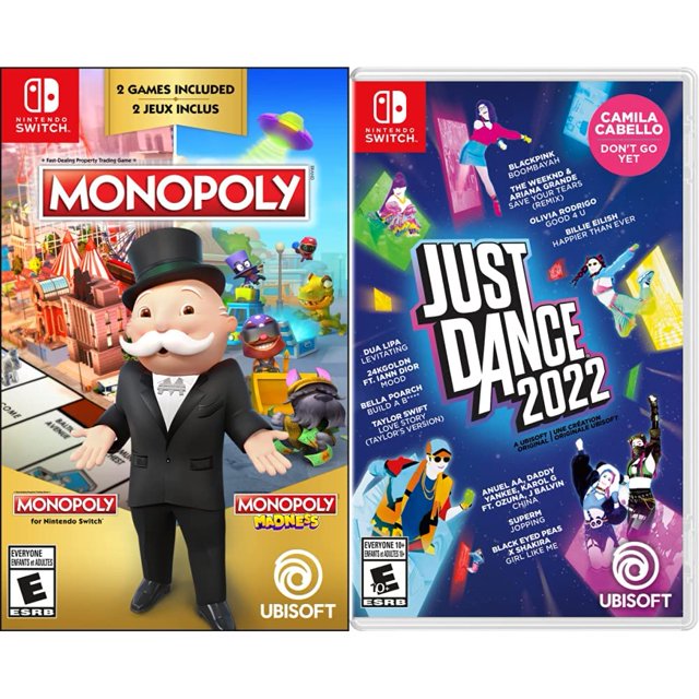 Monopoly For Nintendo Switch + Monopoly Madness Nintendo Switch