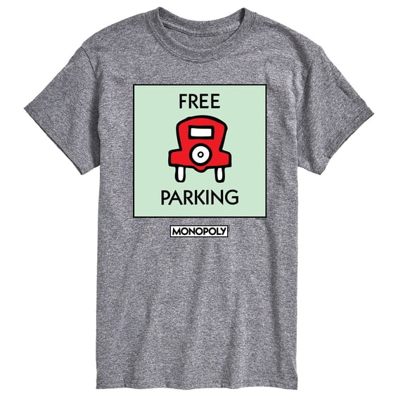 Monopoly - Free Parking - Men's Short Sleeve Graphic T-Shirt