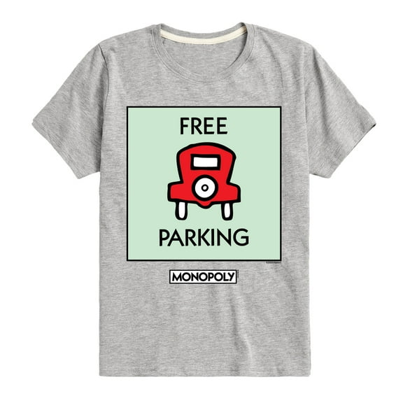 Monopoly - Free Parking - Toddler Short Sleeve Graphic T-Shirt