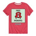 thumbnail image 1 of Monopoly - Free Parking - Toddler Short Sleeve Graphic T-Shirt, 1 of 4