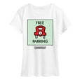 thumbnail image 1 of Monopoly - Free Parking - Women's Short Sleeve Graphic T-Shirt, 1 of 4
