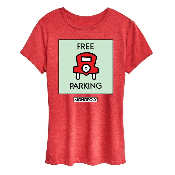 Monopoly - Free Parking - Women's Short Sleeve Graphic T-Shirt