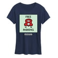 thumbnail image 1 of Monopoly - Free Parking - Women's Short Sleeve Graphic T-Shirt, 1 of 4