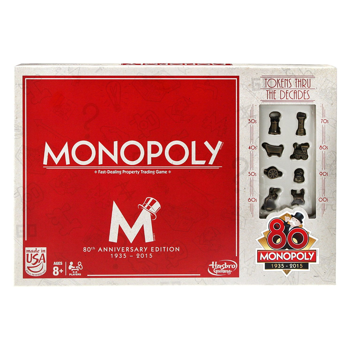 HASBRO Monopoly Game (80Th Anniversary)