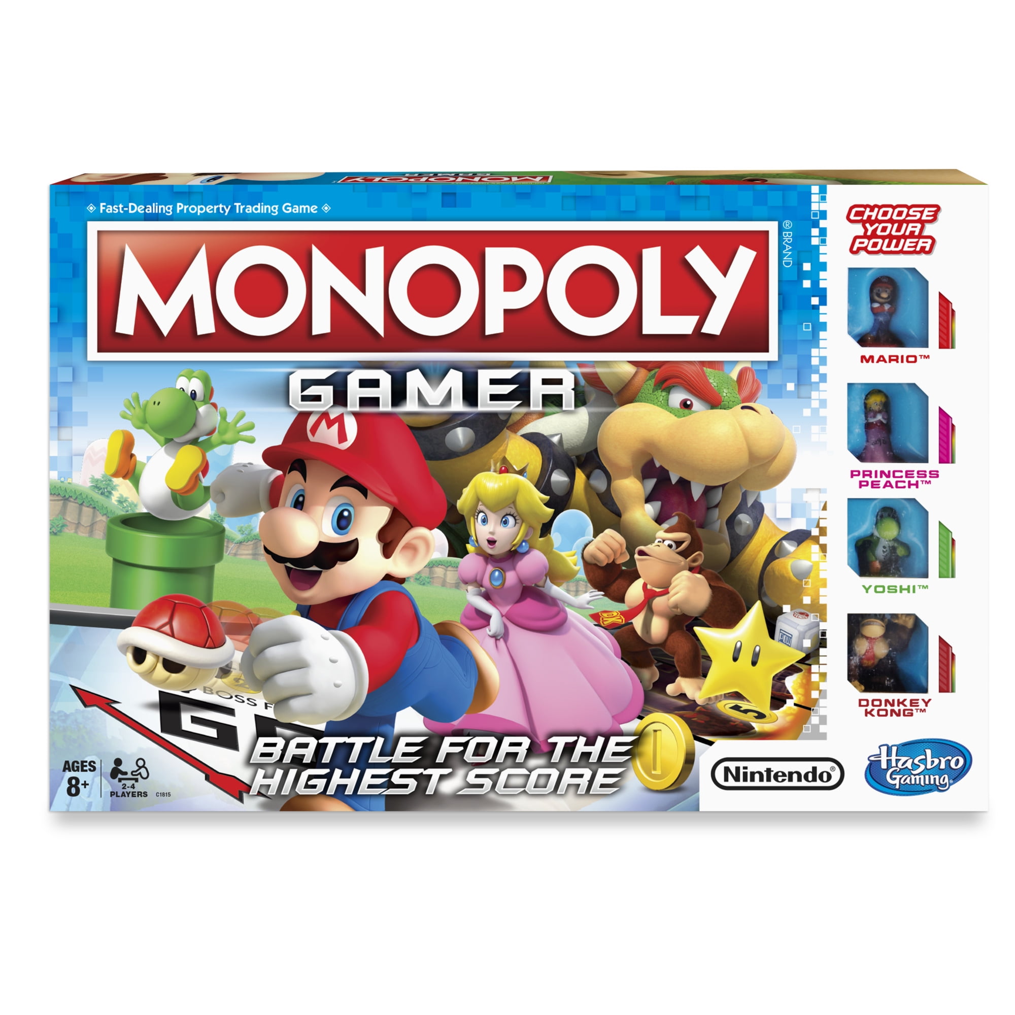 Bliv overrasket Hav Trickle Monopoly Gamer Edition Board Game, Features Super Mario Characters -  Walmart.com