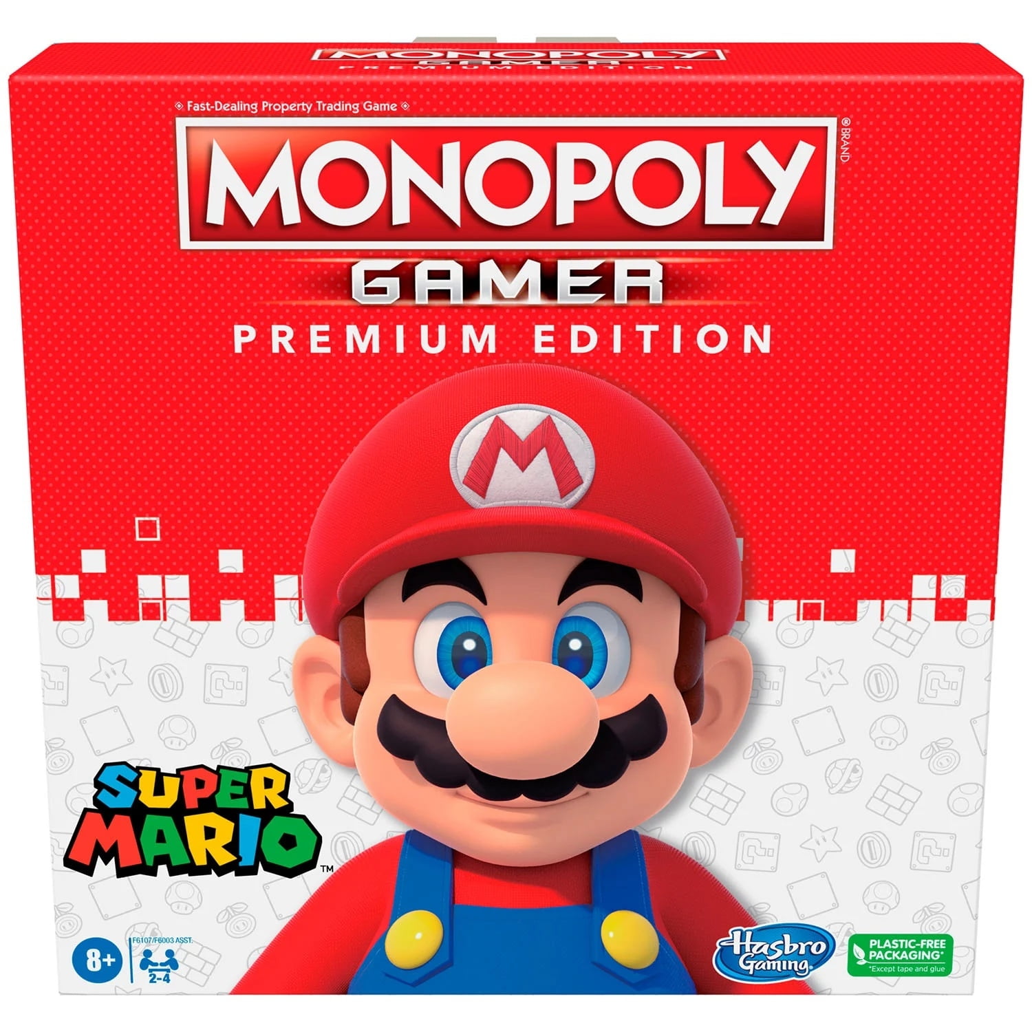 Monopoly Gamer Nintendo Mario Bros Board Game Complete
