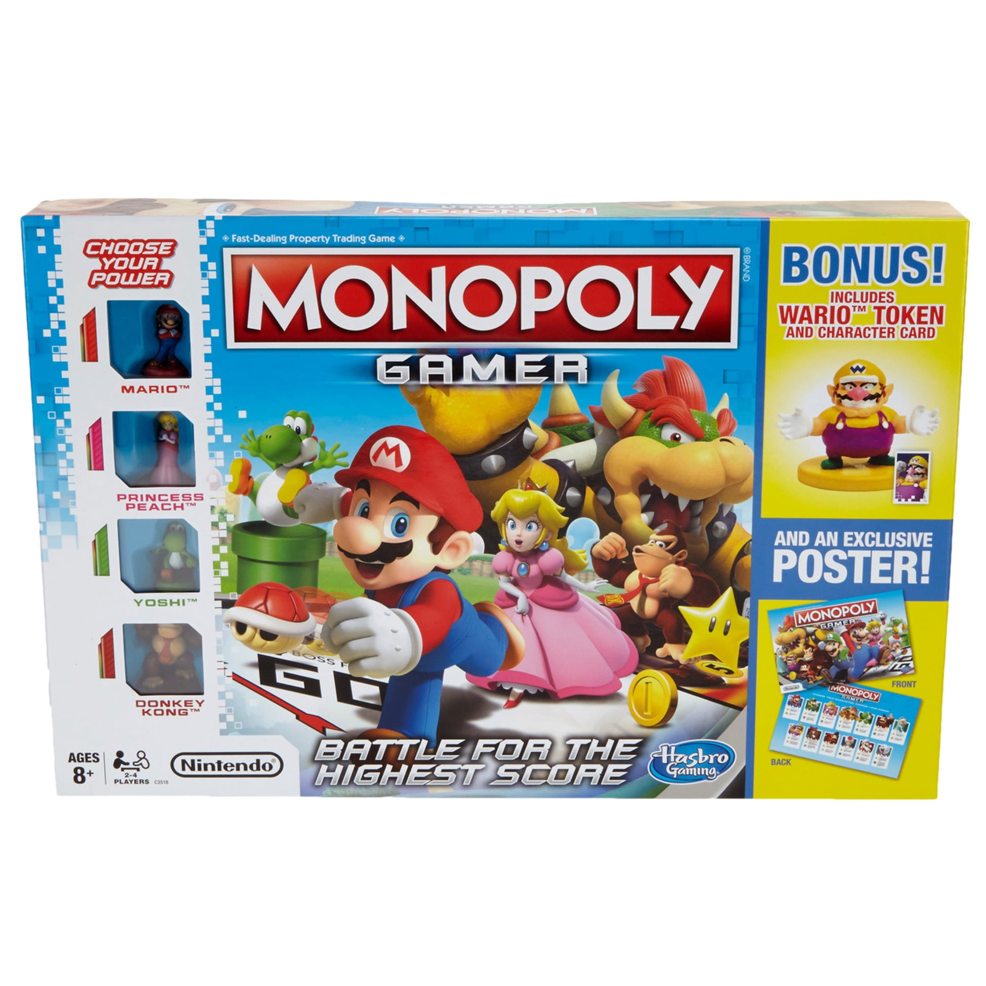 ゲームキャラクター MAMORI TOKONOME Monopoly Gamer Walmart Value Pack - Walmart.com
