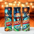 thumbnail image 1 of Monopoly Go Board Game Player Classic 20 Oz Tumbler coffee Cup sublimation, 1 of 1