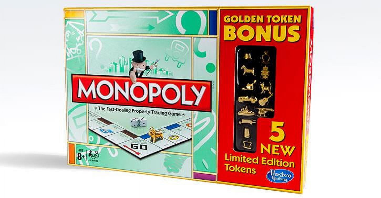 Monopoly (Golden Token Bonus Edition) NM - Walmart.com