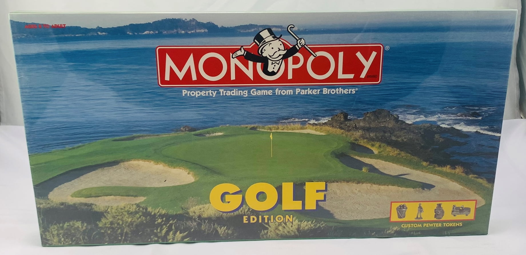 レア物　モノポリー　ゴルフ　Monopoly Golf 英語版 Monopoly Golf Collectors Edition Board Game, Buy and Sell Golf