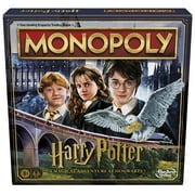 Monopoly Harry Potter Edition Board Game | A Magical Adventure at Hogwarts | Ages 8 and Up | 2 to 6 Players | Family Games | Gifts for Kids and Adults C48