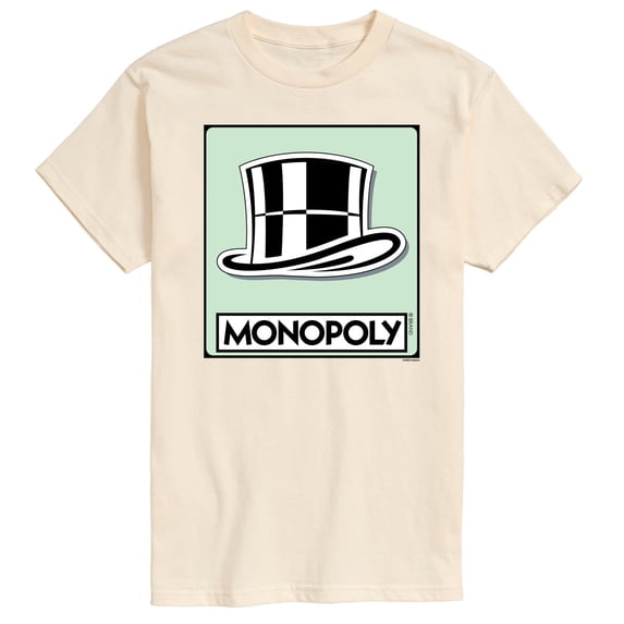Monopoly - Hat Token - Men's Short Sleeve Graphic T-Shirt