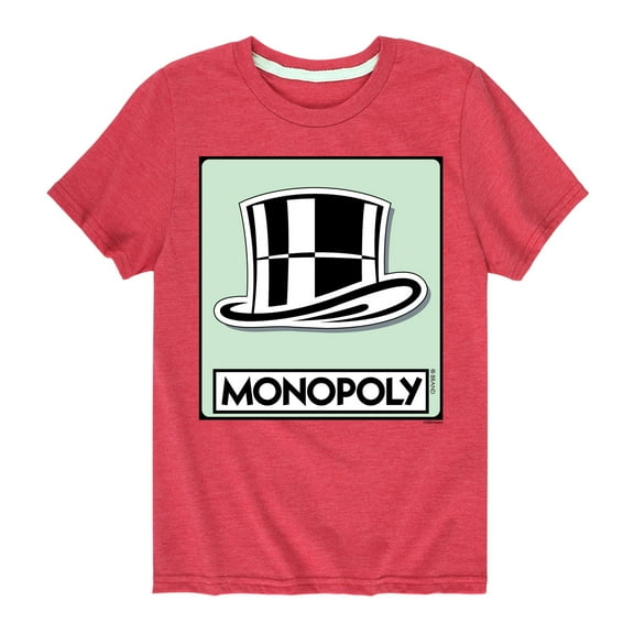 Monopoly - Hat Token - Toddler Short Sleeve Graphic T-Shirt