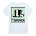 thumbnail image 1 of Monopoly - Hat Token - Toddler Short Sleeve Graphic T-Shirt, 1 of 4