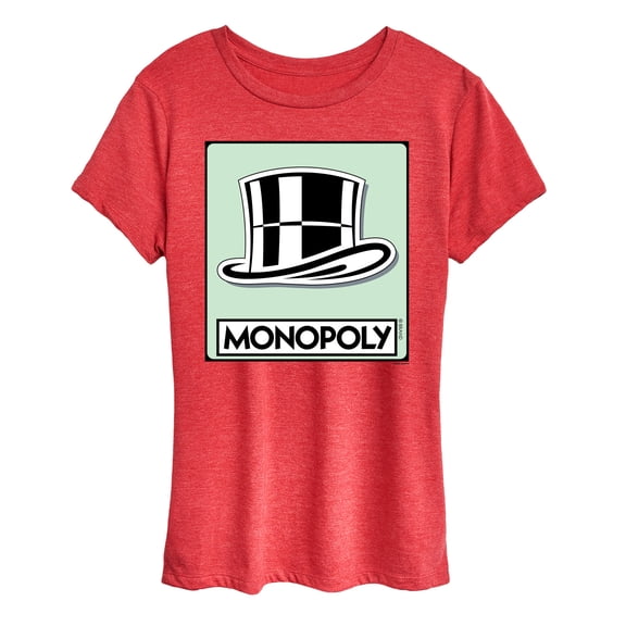 Monopoly - Hat Token - Women's Short Sleeve Graphic T-Shirt