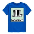 thumbnail image 1 of Monopoly - Hat Token - Youth Short Sleeve Graphic T-Shirt, 1 of 4