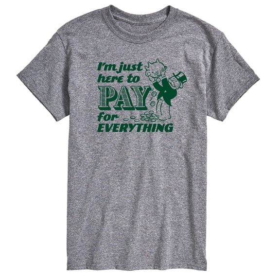 Monopoly - I'm Just Here To Pay - Men's Short Sleeve Graphic T-Shirt