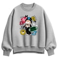 thumbnail image 1 of Monopoly - Icon Stickers - Women's Oversized Fleece Crew Sweatshirt, 1 of 2