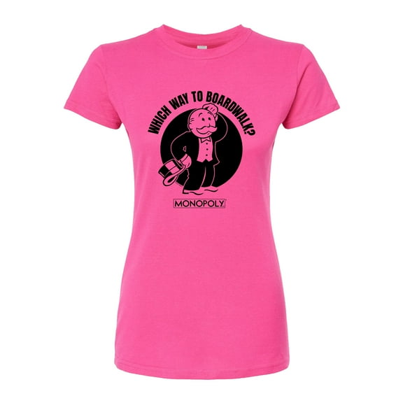 Monopoly - In This Economy - Juniors Fitted Graphic T-Shirt