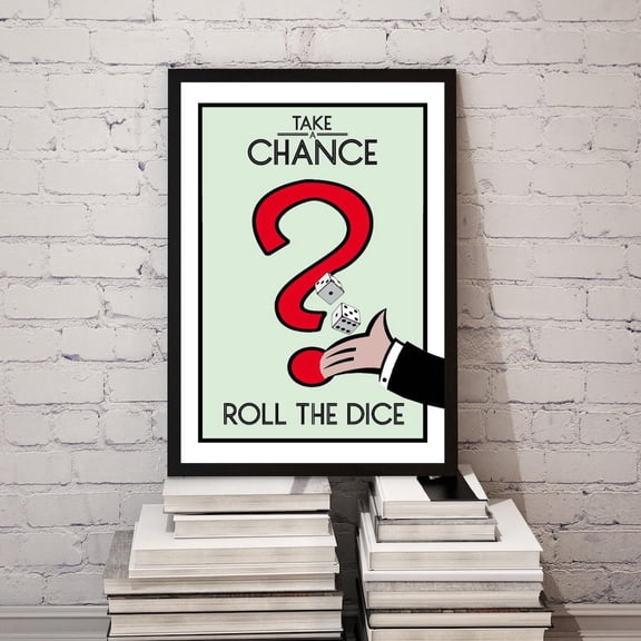Monopoly Inspired Office Wall Art, Poster Only