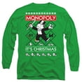 thumbnail image 1 of Monopoly It's Christmas Ugly Christmas Unisex Adult Long-Sleeve T Shirt, 1 of 2