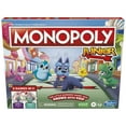 thumbnail image 1 of Monopoly Junior Board Game, 2-Sided Gameboard, 2 Games in 1 for Kids, Ages 4 and up, 1 of 9