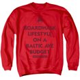 thumbnail image 1 of Monopoly - Lifestyle Vs Budget - Crewneck Sweatshirt - XXX-Large, 1 of 2