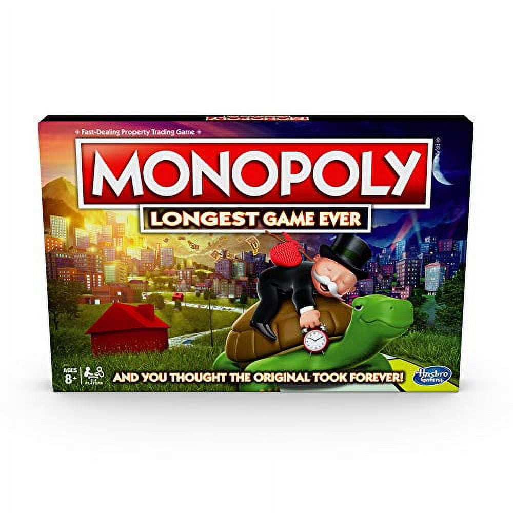 Monopoly Chance Board Game, Fast-Paced Monopoly Game, 20 Min. Average, Ages  8+ 