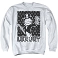 thumbnail image 1 of Monopoly Luxury Adult Crewneck Sweatshirt White, 1 of 1