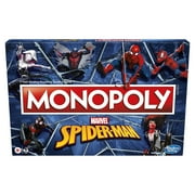 لعبة Monopoly Marvel Spider-Man Edition Board للأطفال والعائلات من سن 8 وما فوق ، 2-6 لاعبين