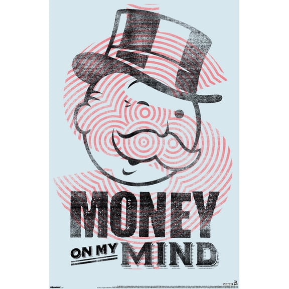 Monopoly - Money On My Mind Wall Poster, 14.725" x 22.375"
