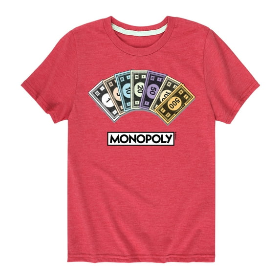 Monopoly - Money Stack - Toddler Short Sleeve Graphic T-Shirt