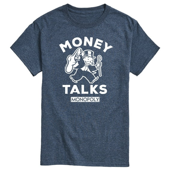 Monopoly - Money Talks - Men's Short Sleeve Graphic T-Shirt