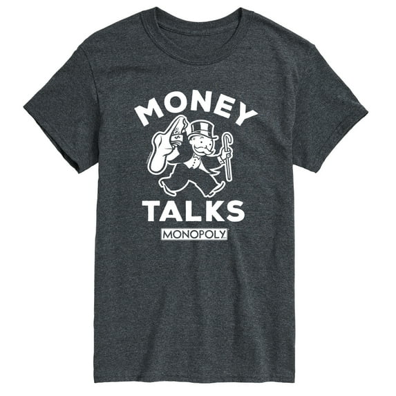 Monopoly - Money Talks - Men's Short Sleeve Graphic T-Shirt