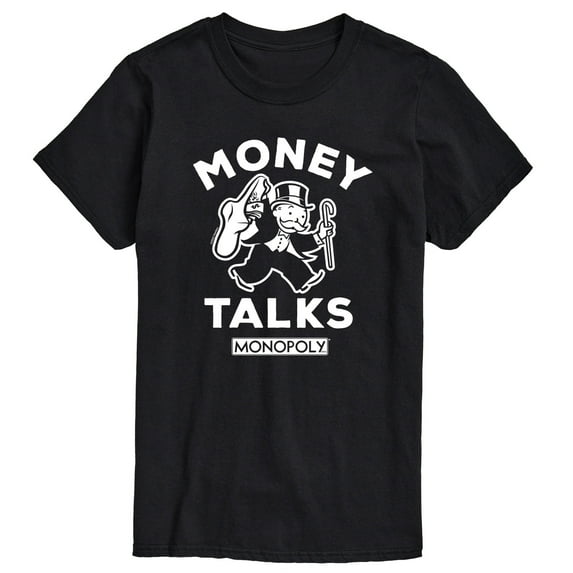 Monopoly - Money Talks - Men's Short Sleeve Graphic T-Shirt