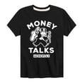 thumbnail image 1 of Monopoly - Money Talks - Toddler Short Sleeve Graphic T-Shirt, 1 of 4