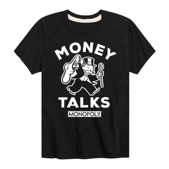 Monopoly - Money Talks - Toddler Short Sleeve Graphic T-Shirt