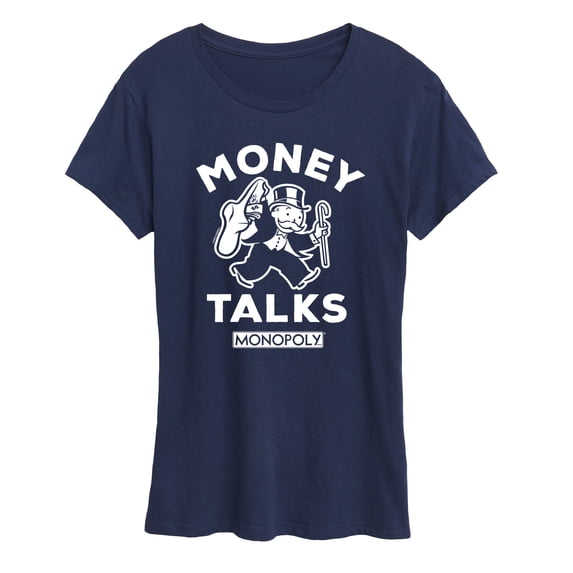 Monopoly - Money Talks - Women's Short Sleeve Graphic T-Shirt